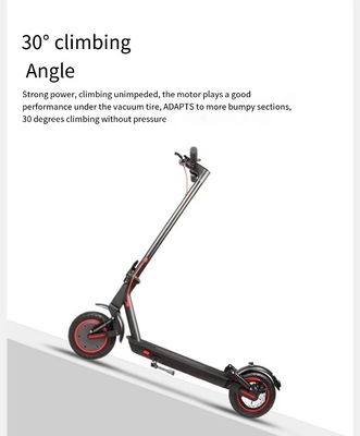 Unisex Aplicable Scooter eléctrico de aluminio caliente de 8 pulgadas plegable y caminante de largo alcance con velocidad máxima de 31-40 km / h