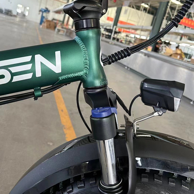 36 V de bicicleta eléctrica plegable con cerradura de cadena coche eléctrico con diseño y ancho de neumático 26 * 2.6
