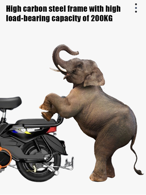 Adulto de marcha de batería coche 48v bicicleta eléctrica con motor central 350w y velocidad máxima 30-50Km/h