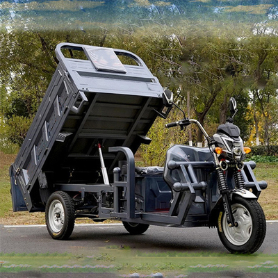 Tipo de carrocería abierta Triciclo eléctrico de 48 V de tracción de mercancías Coche de batería con peso de 300-400 kg