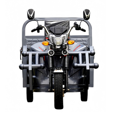 Tipo de carrocería abierta Triciclo eléctrico de 48 V de tracción de mercancías Coche de batería con peso de 300-400 kg