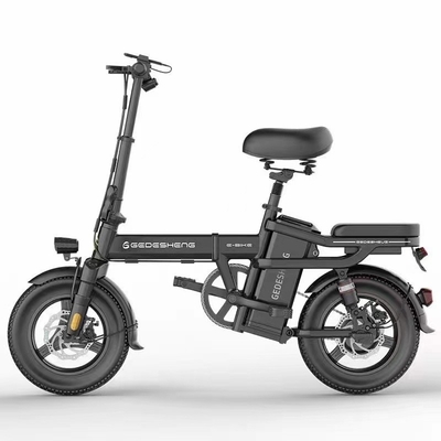 2024 Scooter eléctrico de velocidad Viaja 50 Km Ebike Bicicleta eléctrica con batería de 48V de rendimiento de tubo descendente