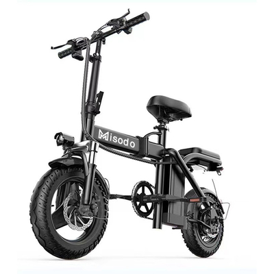 2024 Scooter eléctrico de velocidad Viaja 50 Km Ebike Bicicleta eléctrica con batería de 48V de rendimiento de tubo descendente