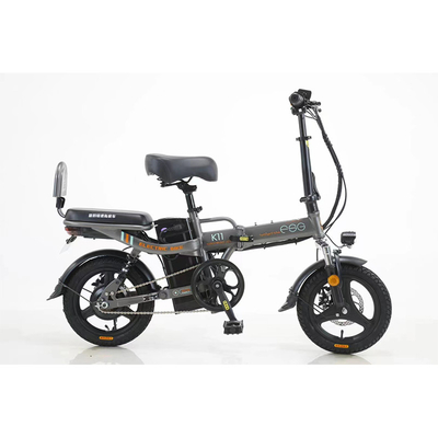 2024 Scooter eléctrico de velocidad Viaja 50 Km Ebike Bicicleta eléctrica con batería de 48V de rendimiento de tubo descendente