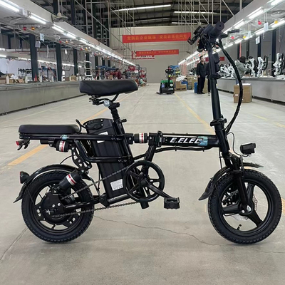 20 pulgadas Plegable E Bike con 350w 10.5ah motor eléctrico y 36v batería de litio Velocidad de hasta 30Km / h