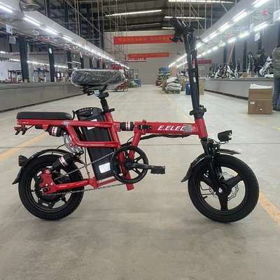 20 pulgadas Plegable E Bike con 350w 10.5ah motor eléctrico y 36v batería de litio Velocidad de hasta 30Km / h