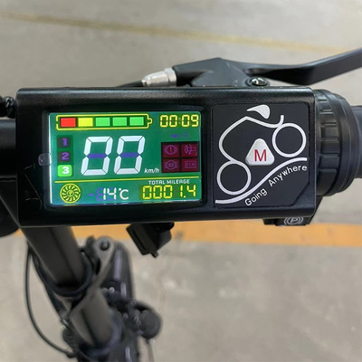 20 pulgadas Plegable E Bike con 350w 10.5ah motor eléctrico y 36v batería de litio Velocidad de hasta 30Km / h