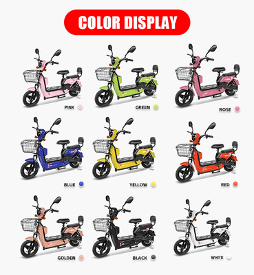 18&quot; Tamaño de rueda 7 velocidad bici eléctrica de la ciudad con 350watt/500watt 48v 12ah Batería E Bikes 2024 Scooter de bicicleta eléctrica