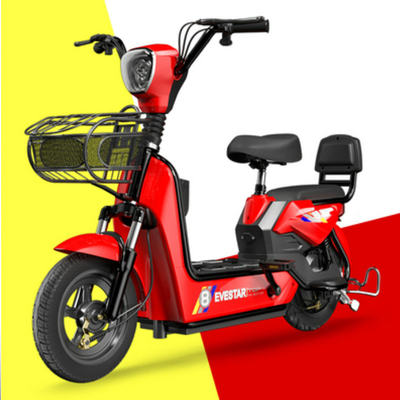 Bicicleta eléctrica de la ciudad de 26 pulgadas de neumático de grasa Bicicleta eléctrica con color personalizado y fuente de alimentación Batería de litio