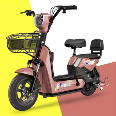 Bicicleta eléctrica de la ciudad de 26 pulgadas de neumático de grasa Bicicleta eléctrica con color personalizado y fuente de alimentación Batería de litio