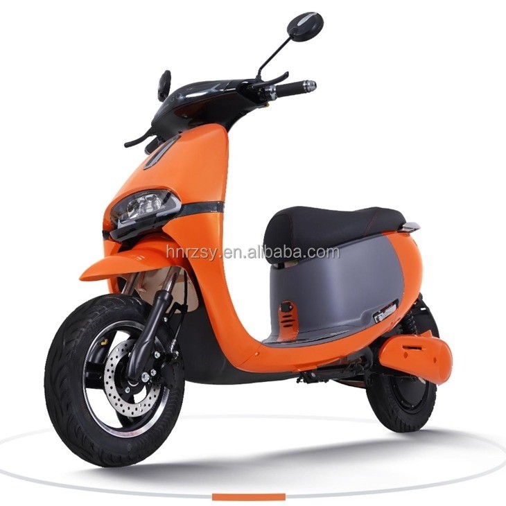 2024 60v 72v 1000w Motocicleta eléctrica Motocicleta eléctrica para 2 personas Scooters para ciclomotores eléctricos para viajes urbanos Carga de 100kg Velocidad 45km/h