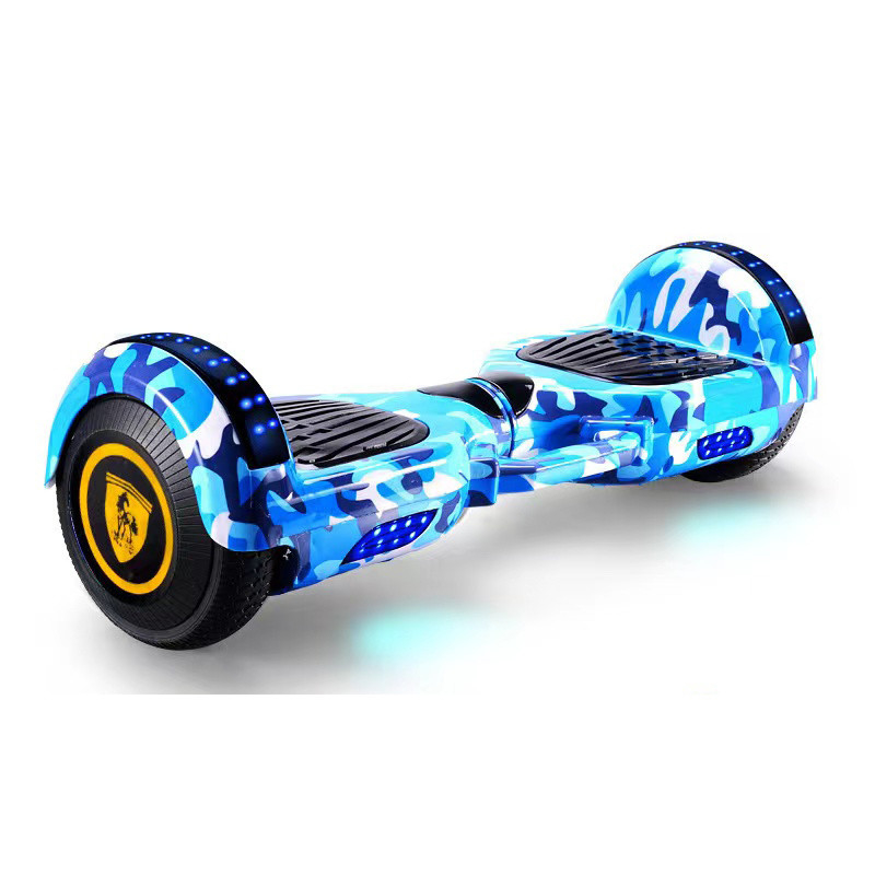 Fuera de la carretera 8 pulgadas Hoverboard para niños Batería 36V Batería de litio Velocidad máxima 30km / h