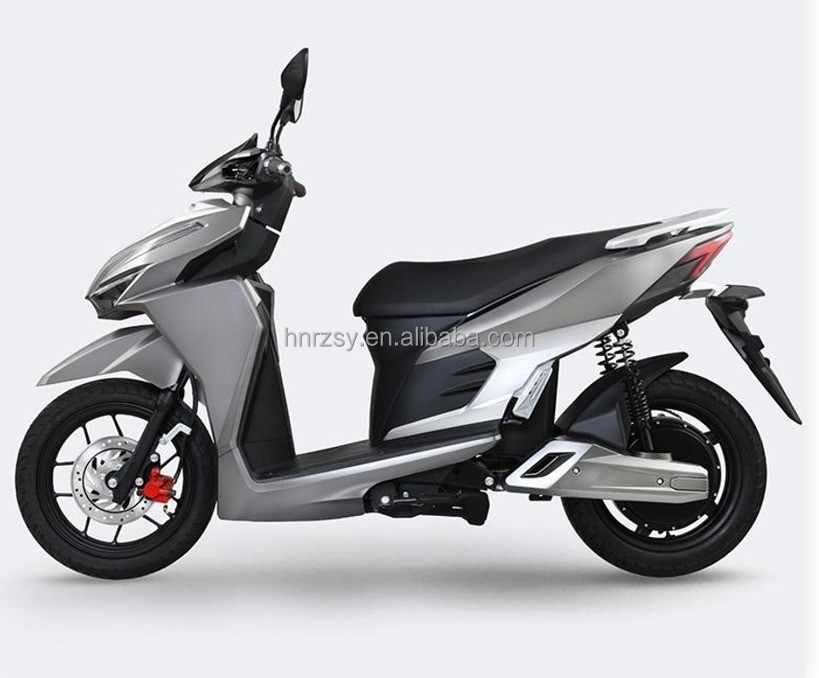 Scooters de ciclomotor eléctrico de alta velocidad 72v 2000w con maquinaria eléctrica de 14 pulgadas y controlador de limitación de corriente de tubería 72v14