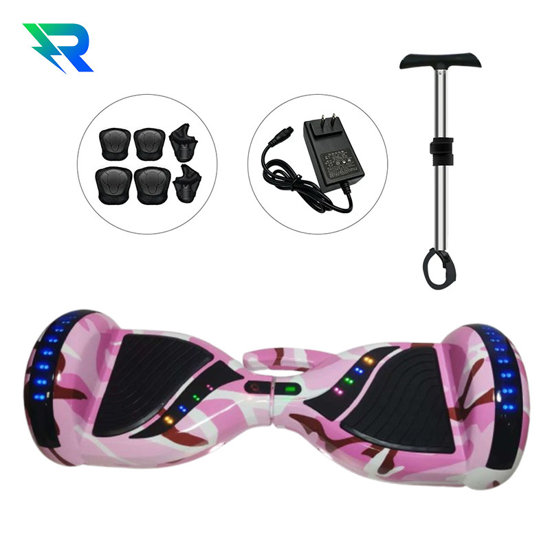 Hoverboard eléctrico de 2 ruedas de 10 pulgadas con capacidad de batería de 10Ah para un viaje ecológico