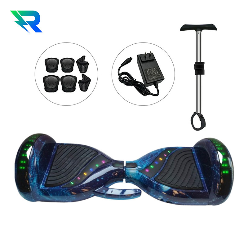 6Scooters inteligentes de equilibrio de 5 pulgadas para deportes al aire libre Capacidad de batería 10Ah y construcción