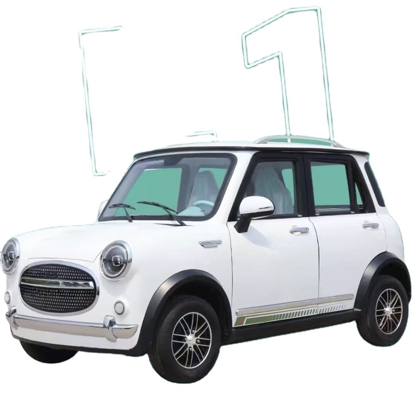 Vehículo eléctrico cerrado Scooter Recursos energéticos Coche eléctrico de cuatro ruedas para un transporte sostenible y asequible