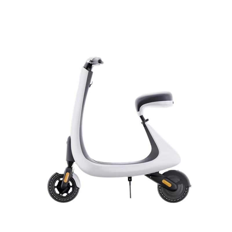 Scooter eléctrico de 2 ruedas de 10 pulgadas con diseño de seguridad del asiento 400w Motor Velocidad máxima 24km/h Alcance por carga 60km
