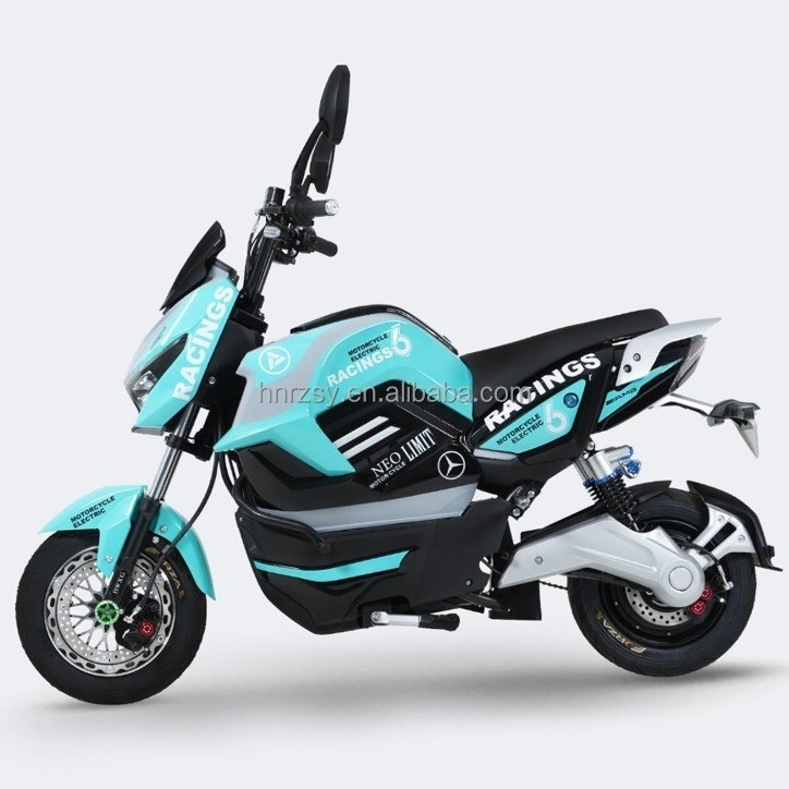 Motor de 8000w y batería de litio Motocicletas eléctricas de carreras para adultos 1650*715*1000mm Carga 150kg