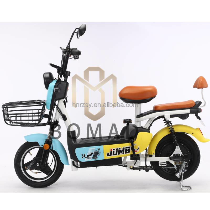 Bicicleta eléctrica de la ciudad Bicicleta scooter eléctrico Bicicleta con voltaje de 48V y batería de plomo-ácido fuente de alimentación