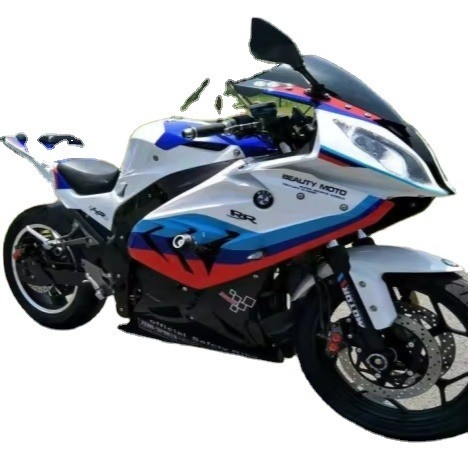 2024 Motocicleta eléctrica de carreras de 2 ruedas Max. velocidad 72V Voltado 3000w Alta potencia Bicicleta eléctrica para adultos Scooter de caminata