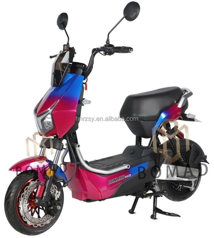 Bicicleta eléctrica de la ciudad Bicicleta eléctrica scooter Bicicleta con materiales abajo del tubo Posición de la batería y sistema de frenado de la línea de freno