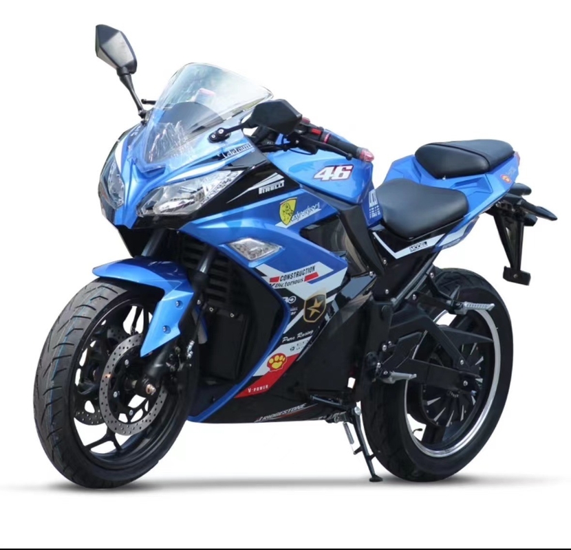 Tamaño del neumático 3.0-10&quot; neumático al vacío 8000W Motor Power Electric Moped 16&quot; 3000W Motocicleta eléctrica para productos