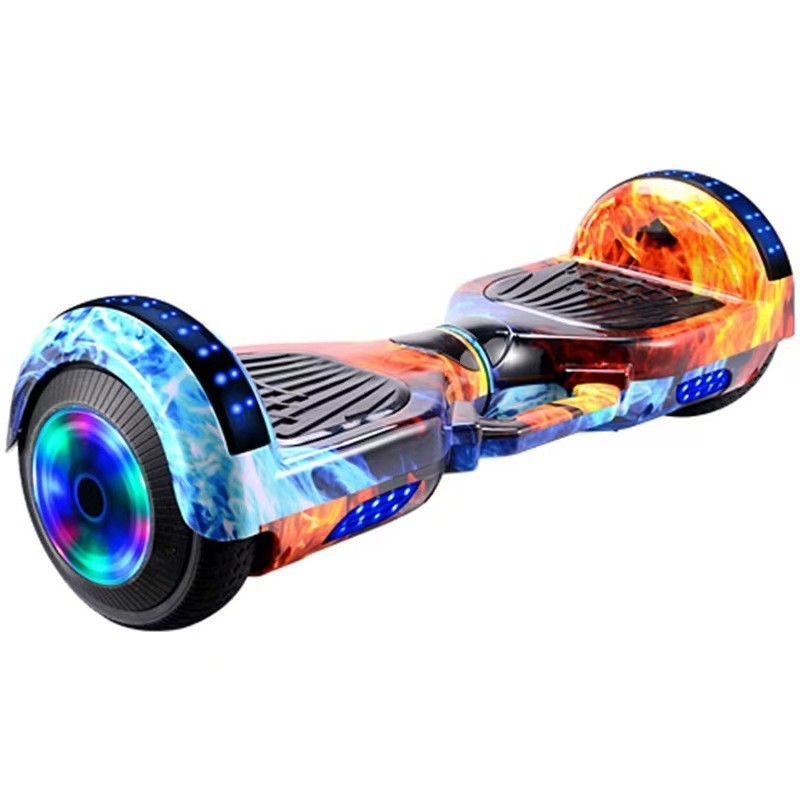 Música Niños Coche de equilibrio eléctrico Niños Scooter para niños y adultos 100-200w Tiempo de carga 6-8h