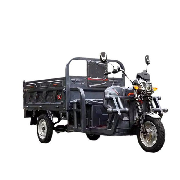 Tipo de carrocería abierta Triciclo eléctrico de 48 V de tracción de mercancías Coche de batería con peso de 300-400 kg