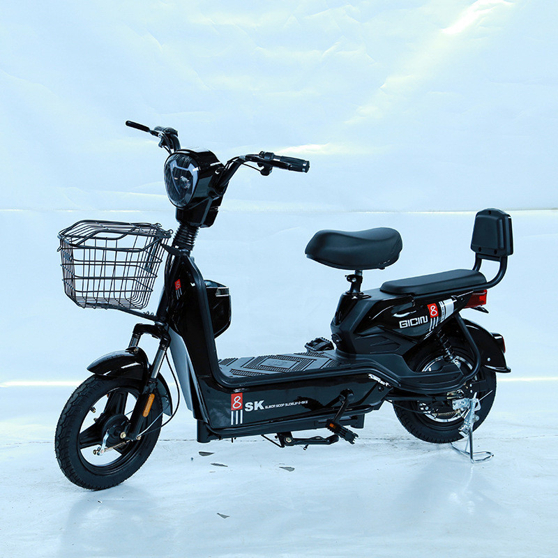 Bicicleta eléctrica de la ciudad Retro Ebike asequible para adultos Batería de litio Alimentada y velocidad rápida de 35-40Km / h