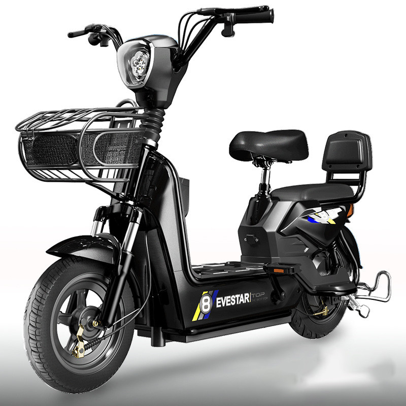 Bicicleta eléctrica de ahorro de energía para mujeres de color personalizado Bicicleta eléctrica de la ciudad Tipo inteligente Sensor Scooter eléctrico
